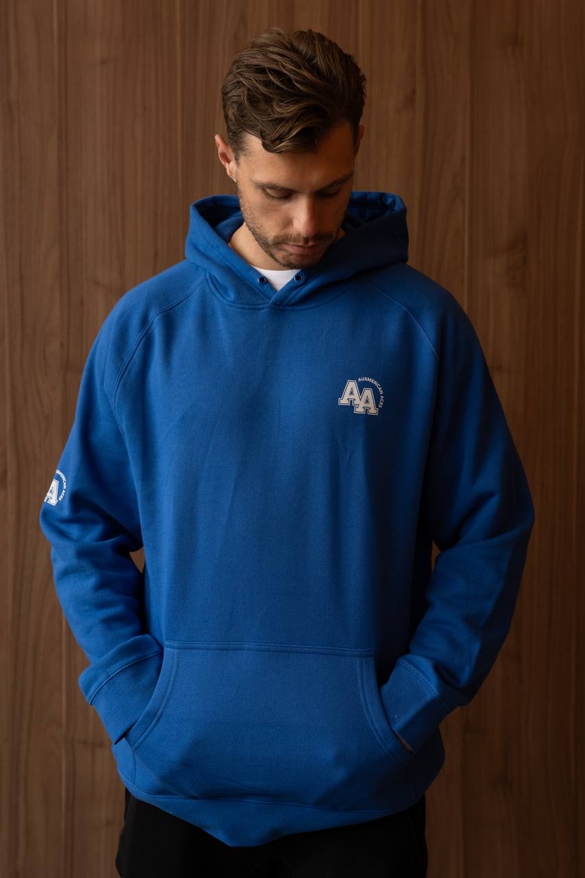 Royal Blue Hoodie - AA – Ausmerican Aces