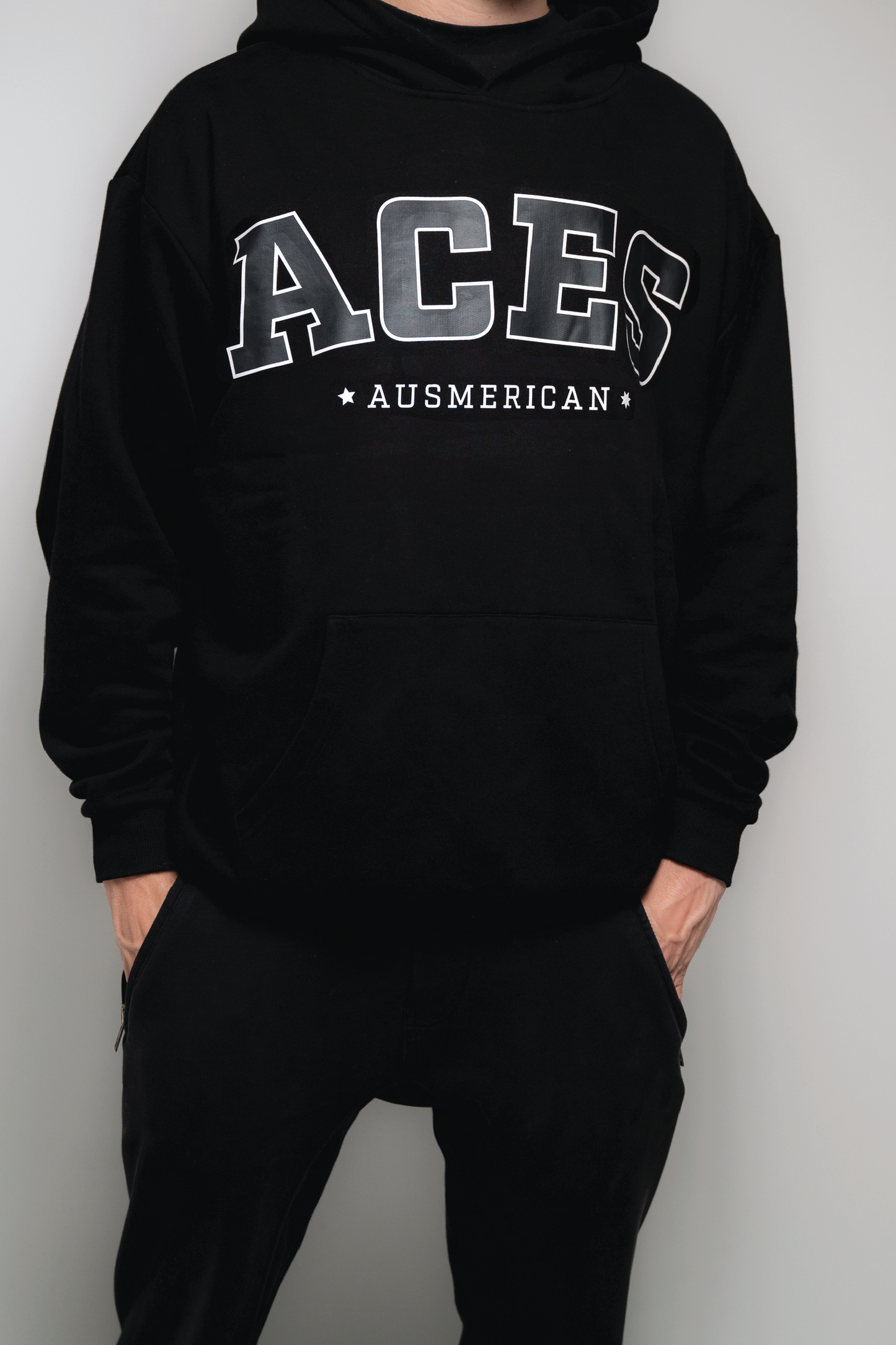 Black Hoodie - Aces